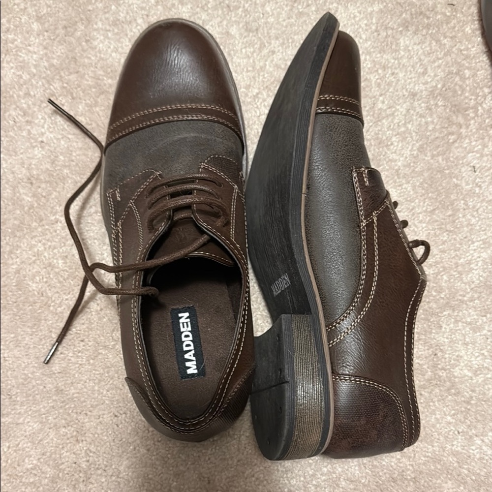 Steve Madden Men's Brown Oxford Shoes